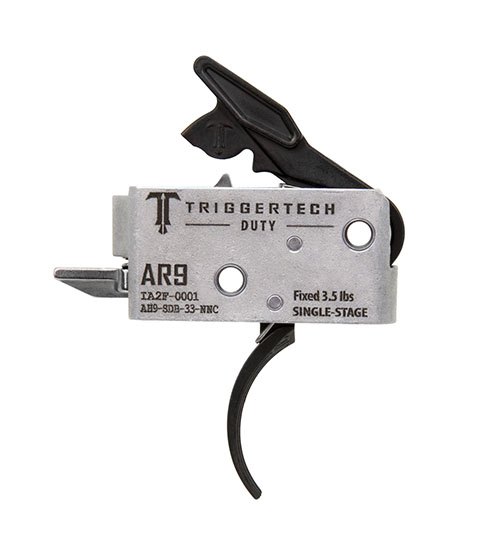 Der AR-9 Duty Trigger von TRIGGERTECH bietet zuverlässige Leistung, längeren Take-up und einen kraftvollen Reset – ideal für aktive MIL/LE Operatoren.